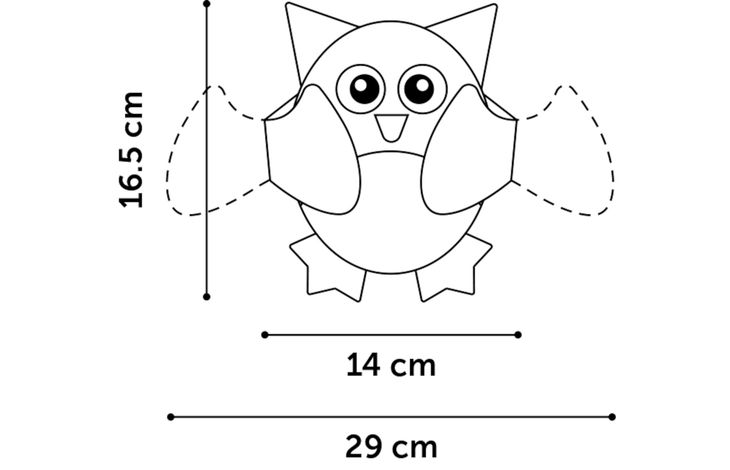 Flamingo Giocattolo Cheery Gufo Mix