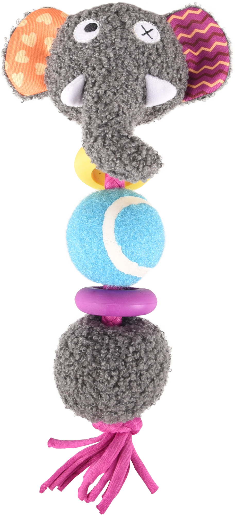 Flamingo Giocattolo Cheery Elefante con pallina Mix