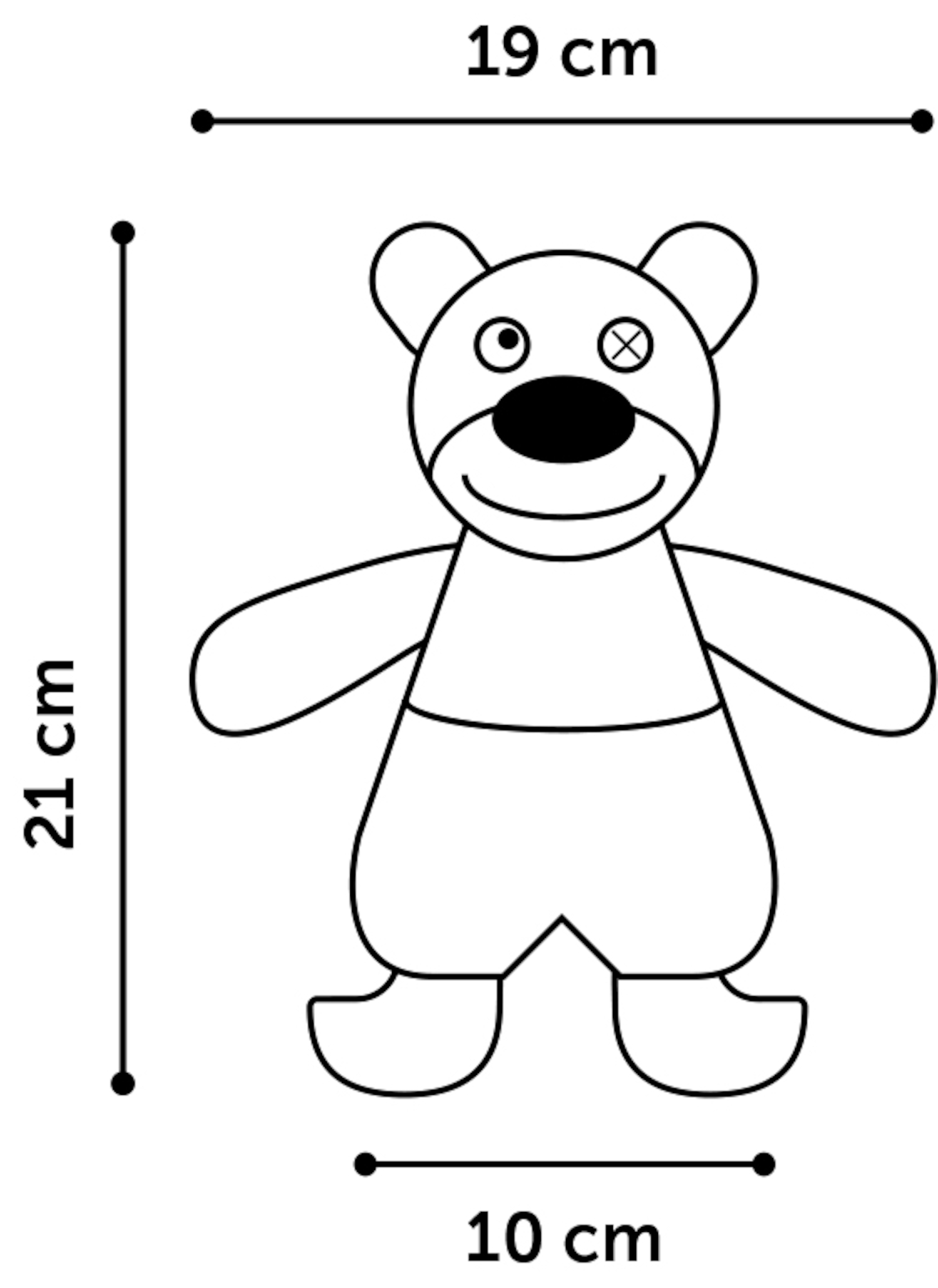 Flamingo Toy Cheery Bear Mix