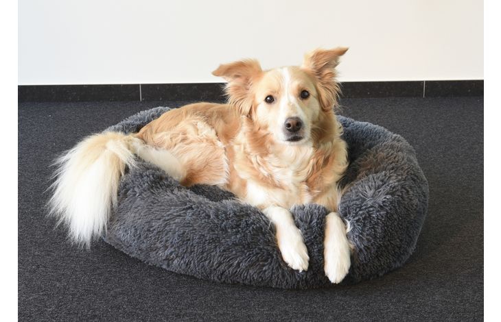 Flamingo Basket Krems Round Grey