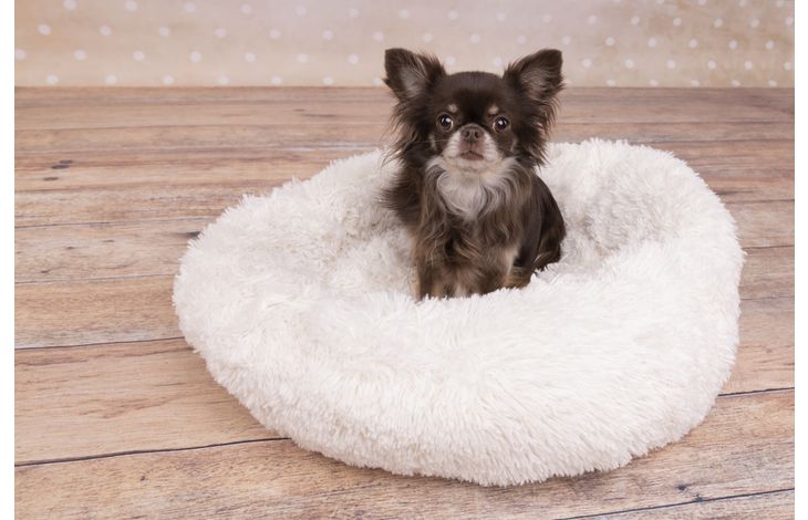 Flamingo Basket Krems Round White