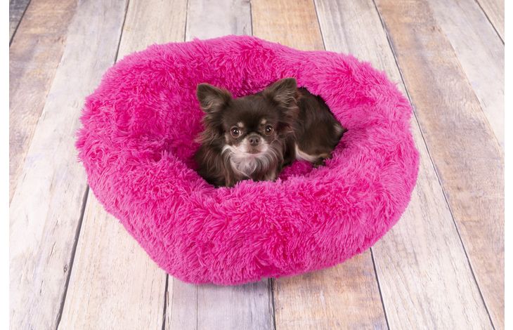 Flamingo Basket Krems Round Pink