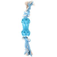 Flamingo Toy Lindo Dumbbell with rope Light blue & White