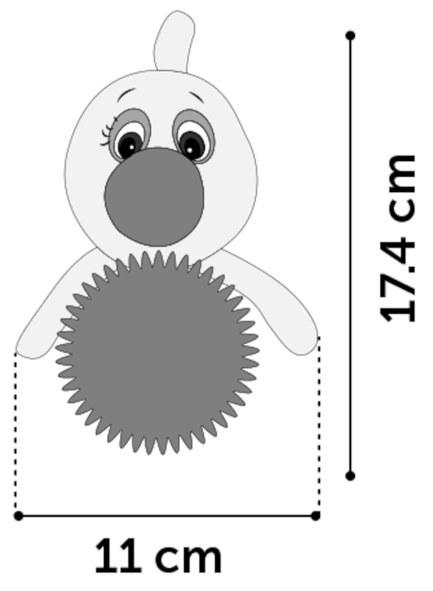 Flamingo Giocattolo Wilco Palla & Anatra Verde