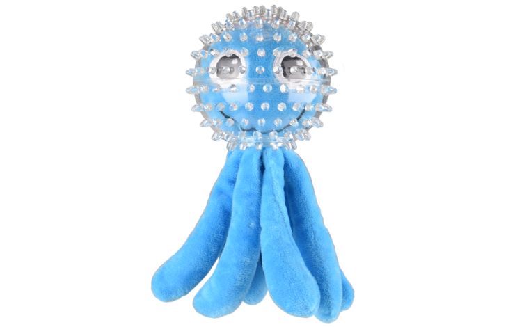 Flamingo Toy Wilco Ball & Octopus Blue