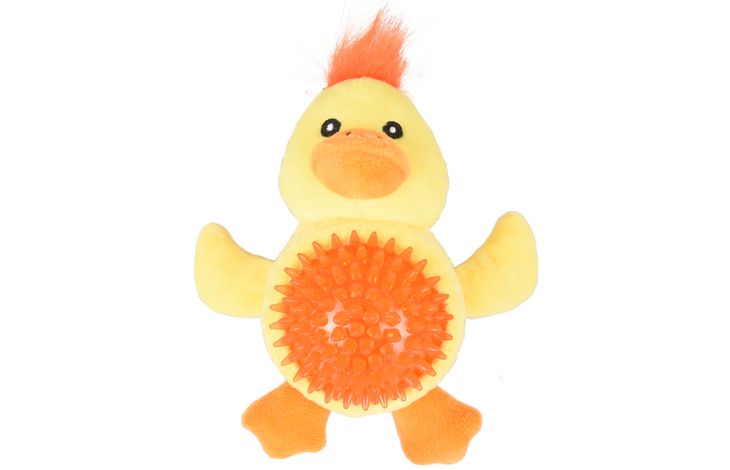 Flamingo Speelgoed Ando Eend met bal Geel