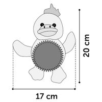 Flamingo Speelgoed Ando Eend met bal Geel