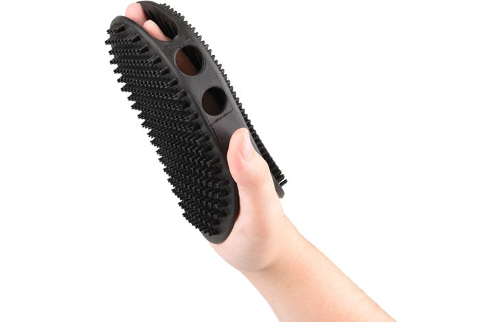 Flamingo Massage glove & Grooming glove Ando