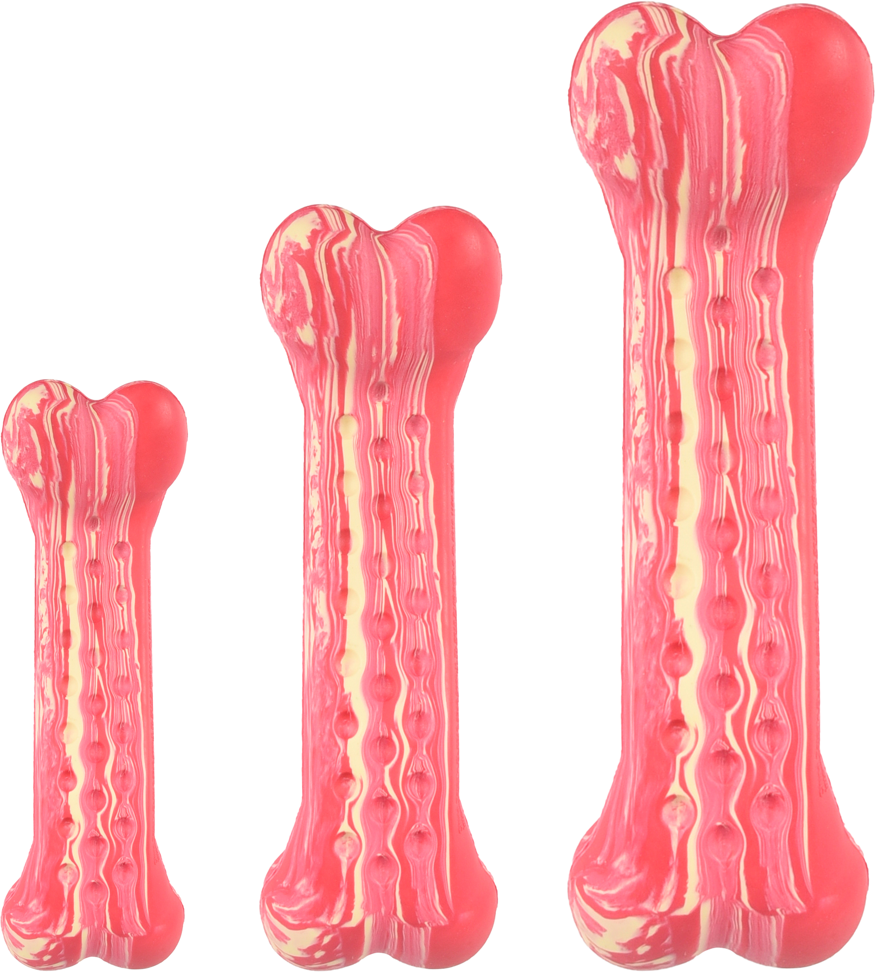 Flamingo Giocattolo Saveo Osso Rosso