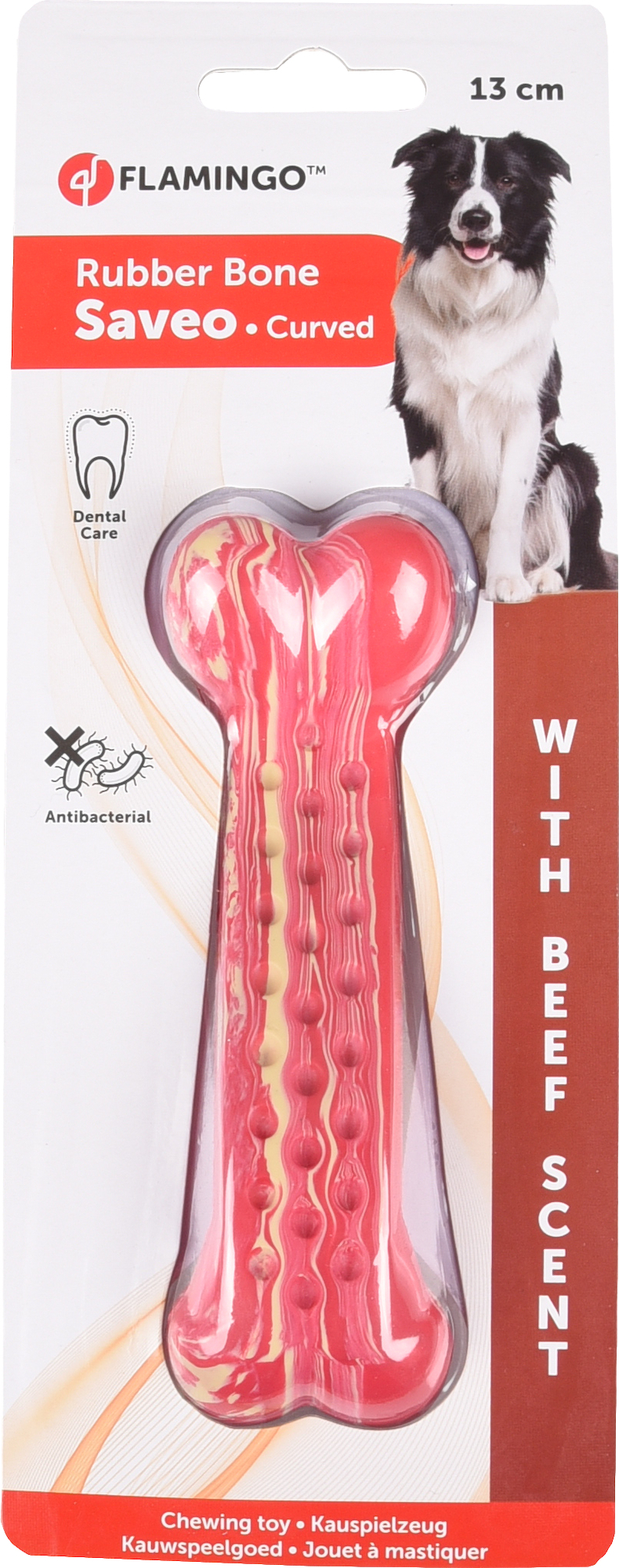 Flamingo Toy Saveo Bone Red