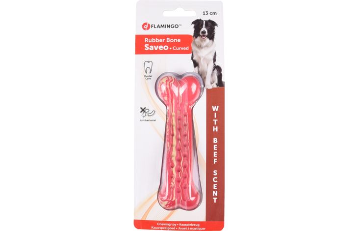 Flamingo Toy Saveo Bone Red