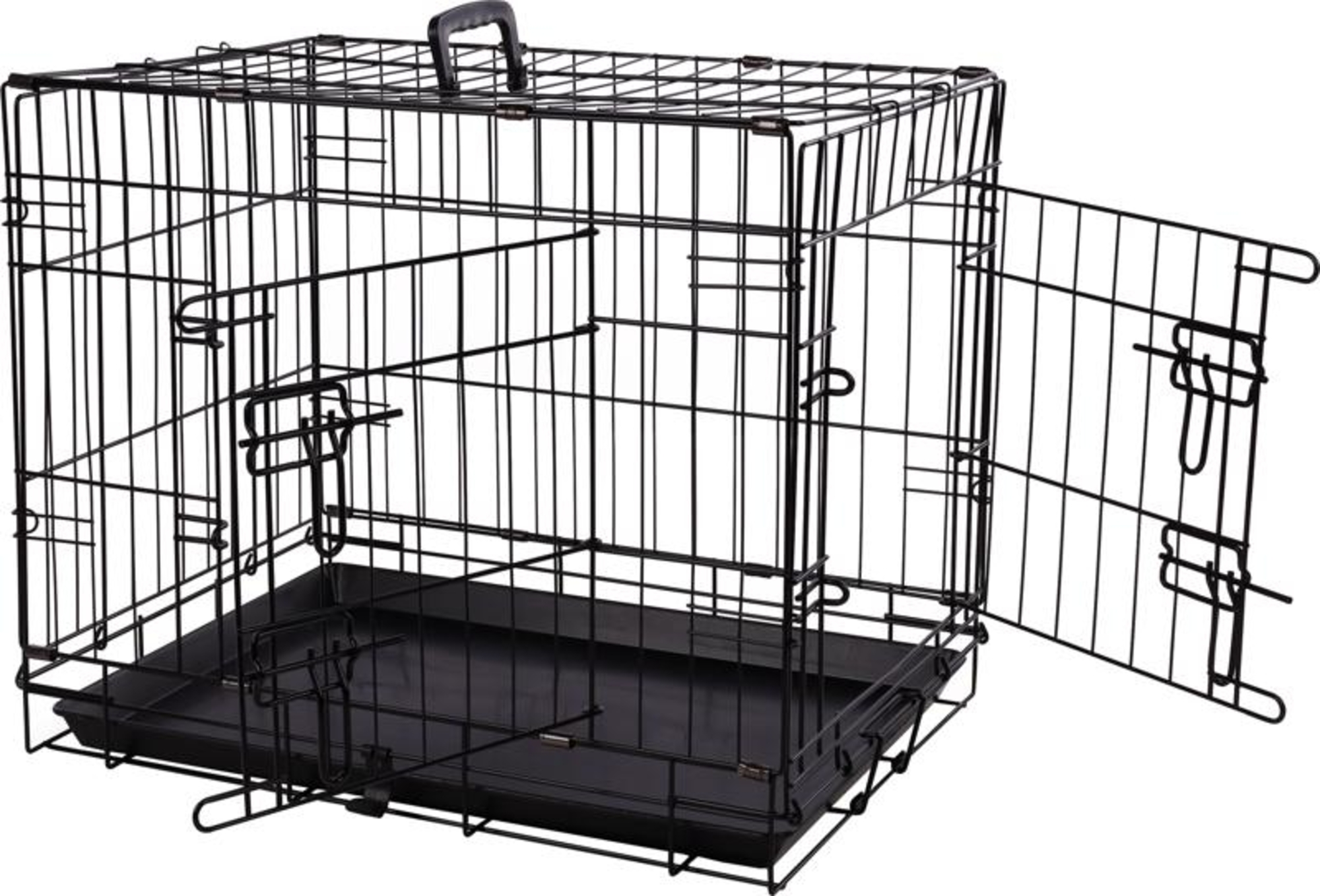 Flamingo Gabbia di filo Mezo Nero