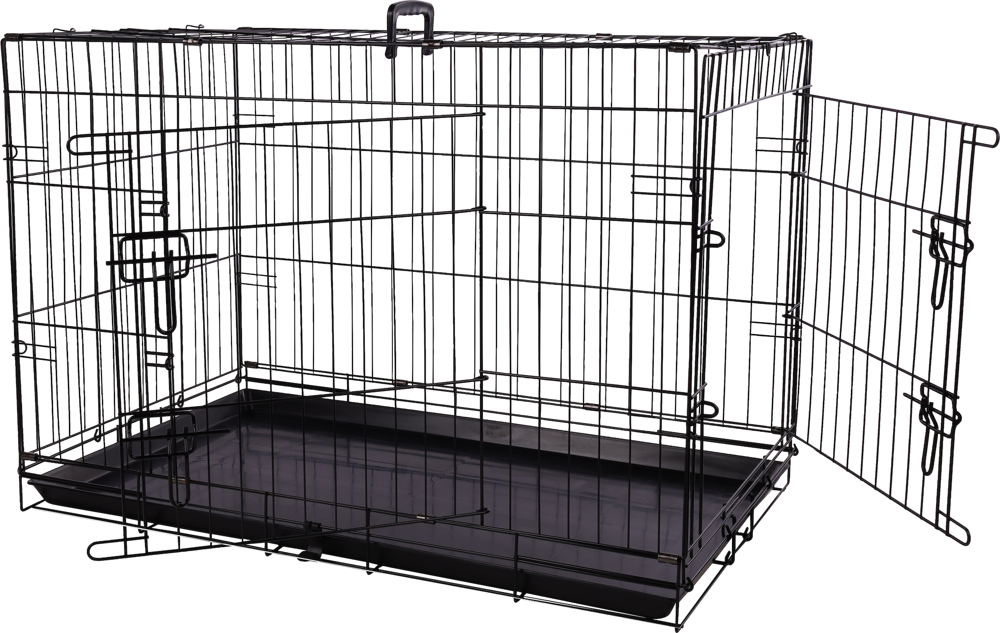 Flamingo Gabbia di filo Mezo Nero