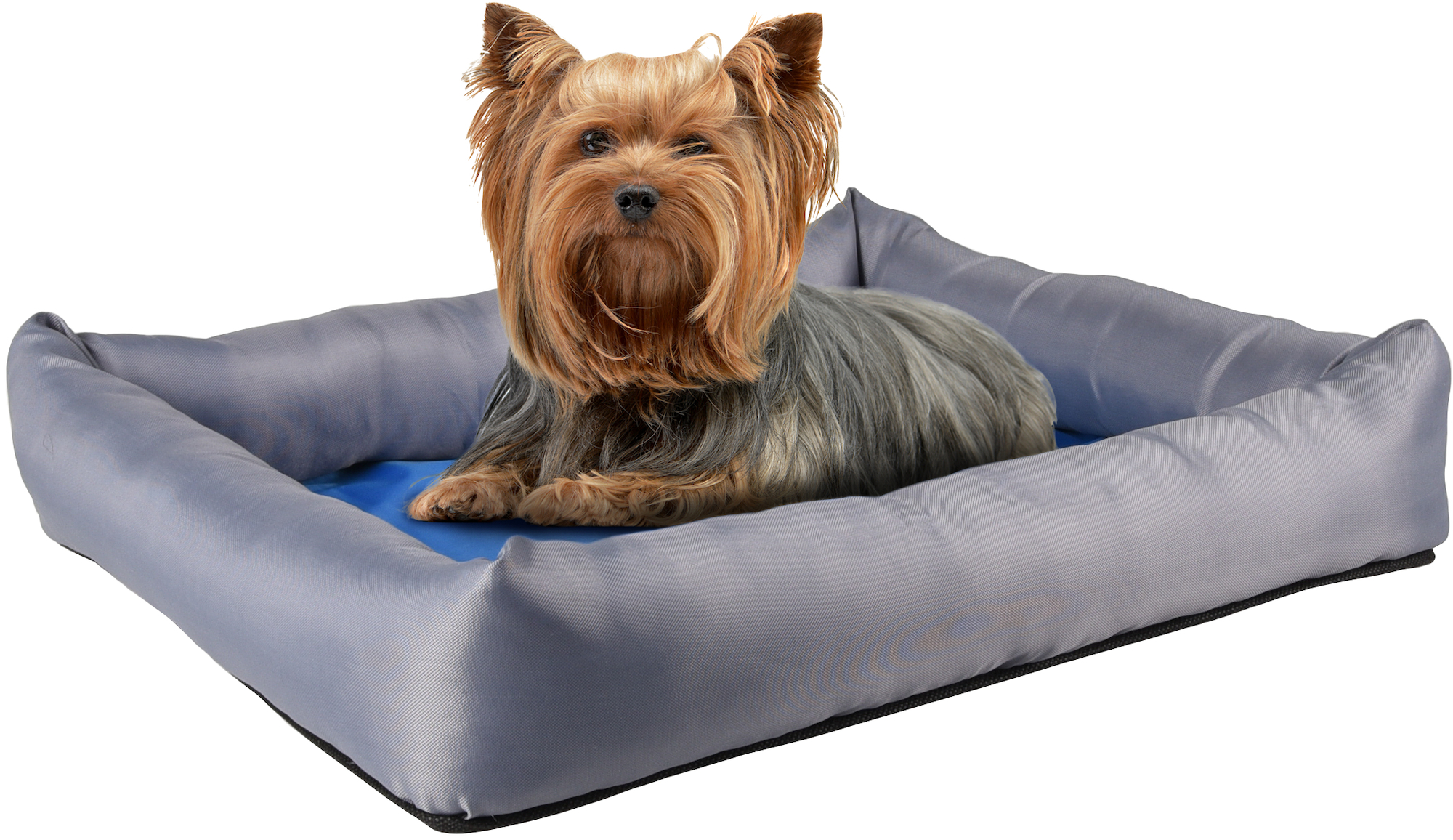 Flamingo Cooling basket Fresk Rectangle Grey & Blue