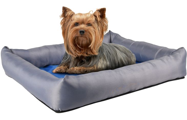 Flamingo Cooling basket Fresk Rectangle Grey & Blue