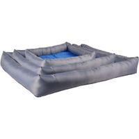 Flamingo Cooling basket Fresk Rectangle Grey & Blue