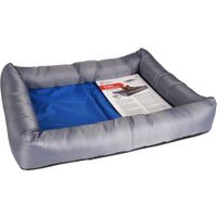 Flamingo Cooling basket Fresk Rectangle Grey & Blue