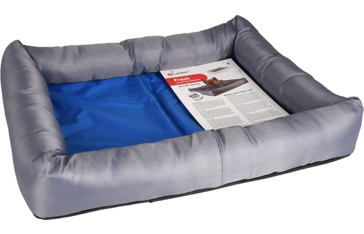 Flamingo Cooling basket Fresk Rectangle Grey & Blue
