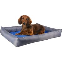 Flamingo Cooling basket Fresk Rectangle Grey & Blue