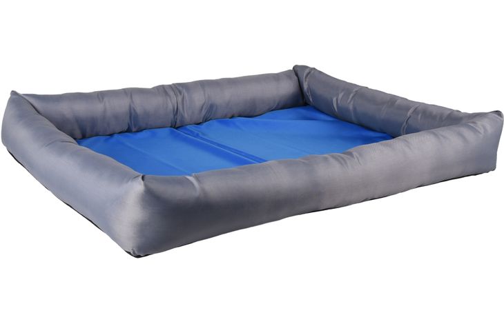 Flamingo Cooling basket Fresk Rectangle Grey & Blue