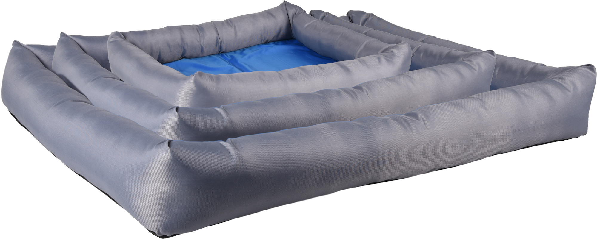 Flamingo Cooling basket Fresk Rectangle Grey & Blue