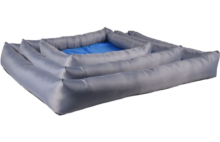 Flamingo Cooling basket Fresk Rectangle Grey & Blue