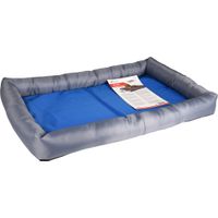 Flamingo Cooling basket Fresk Rectangle Grey & Blue