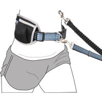 Flamingo Jogginglijn met heupriem Rono Blauw