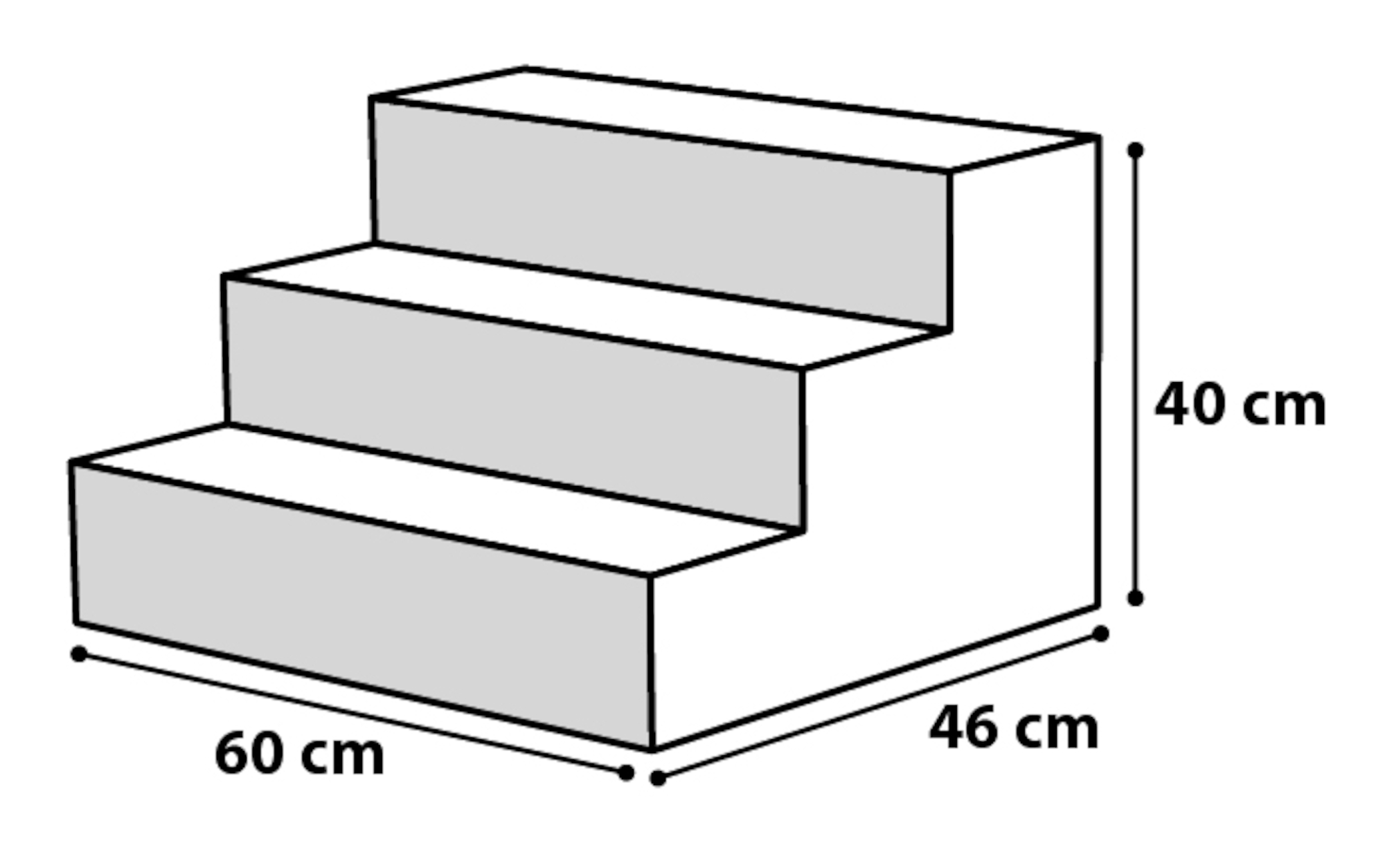 Flamingo Stairs Scala Grey