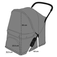 Flamingo Buggy Anda Black