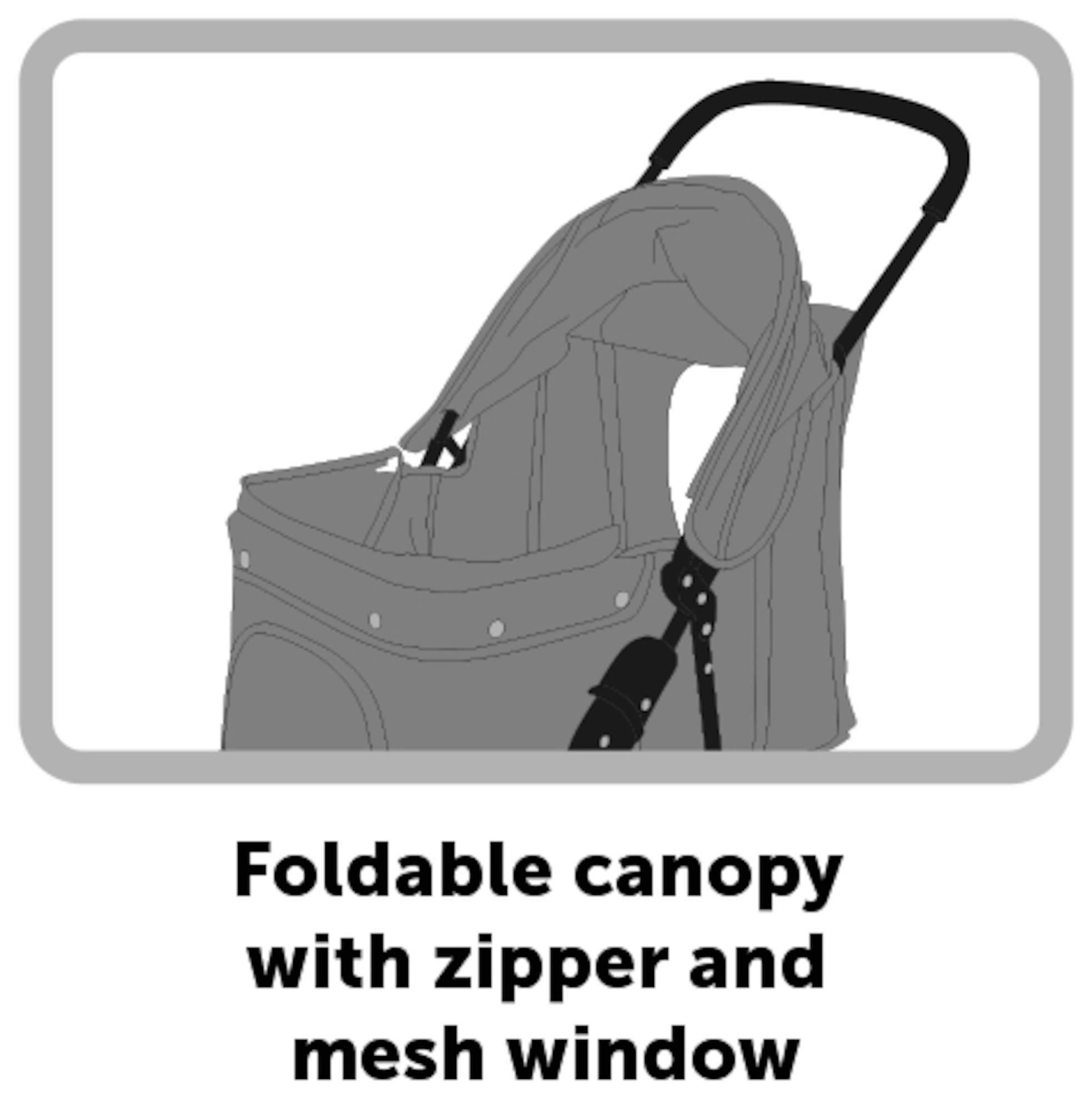 Flamingo Buggy Anda Black