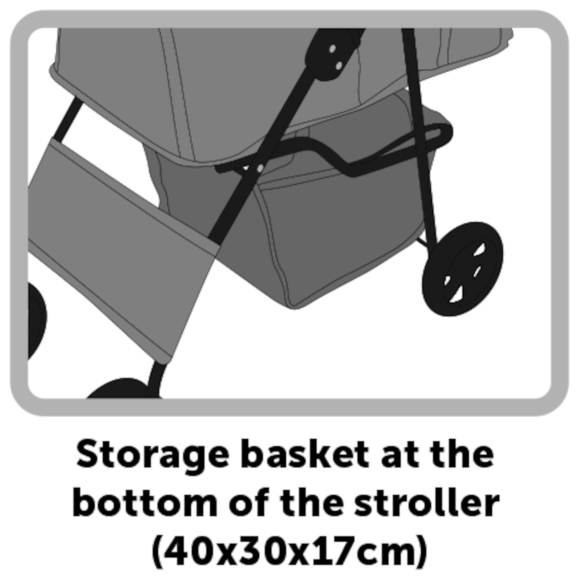 Flamingo Buggy Anda Black