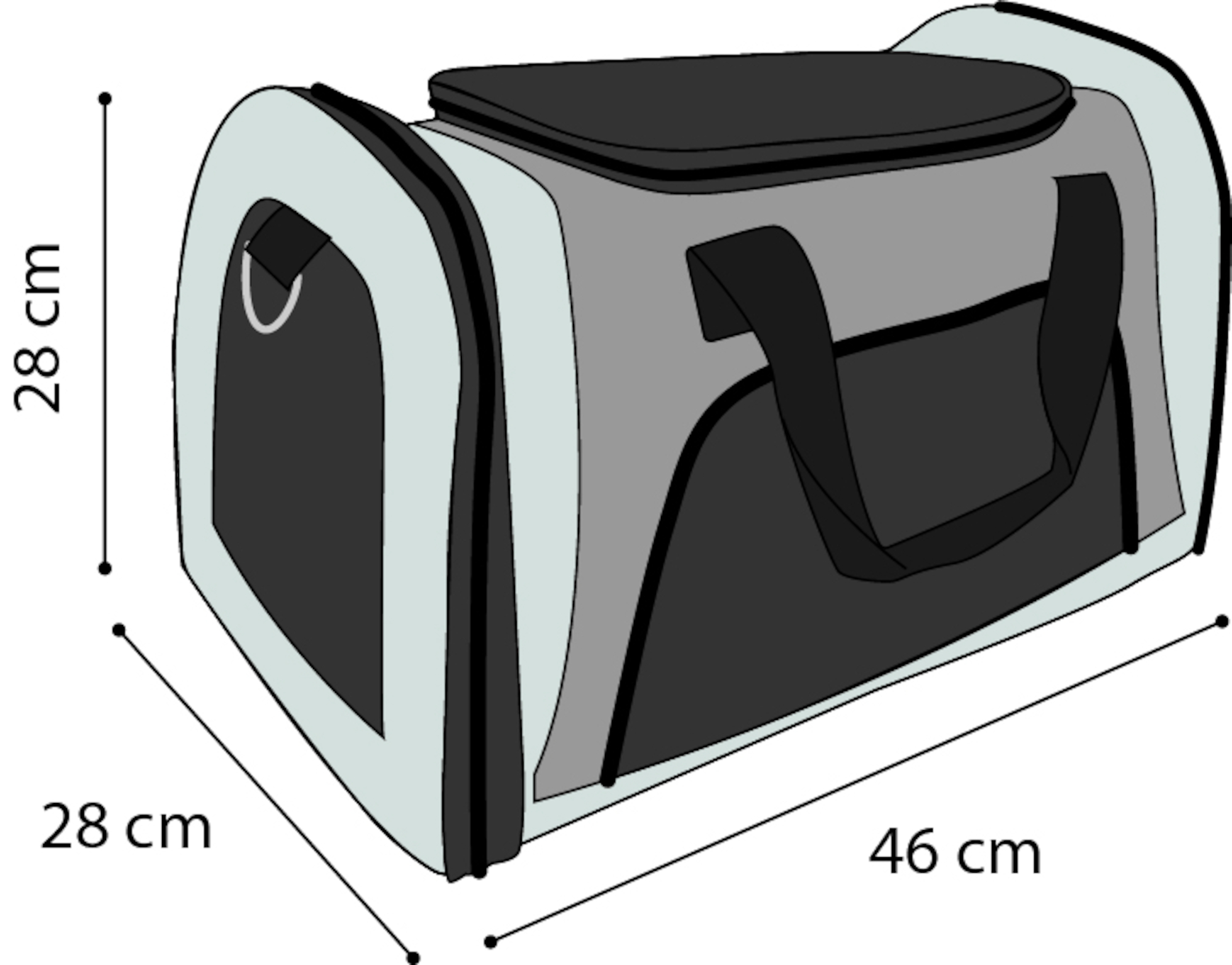 Flamingo Carrying bag Martha Blue