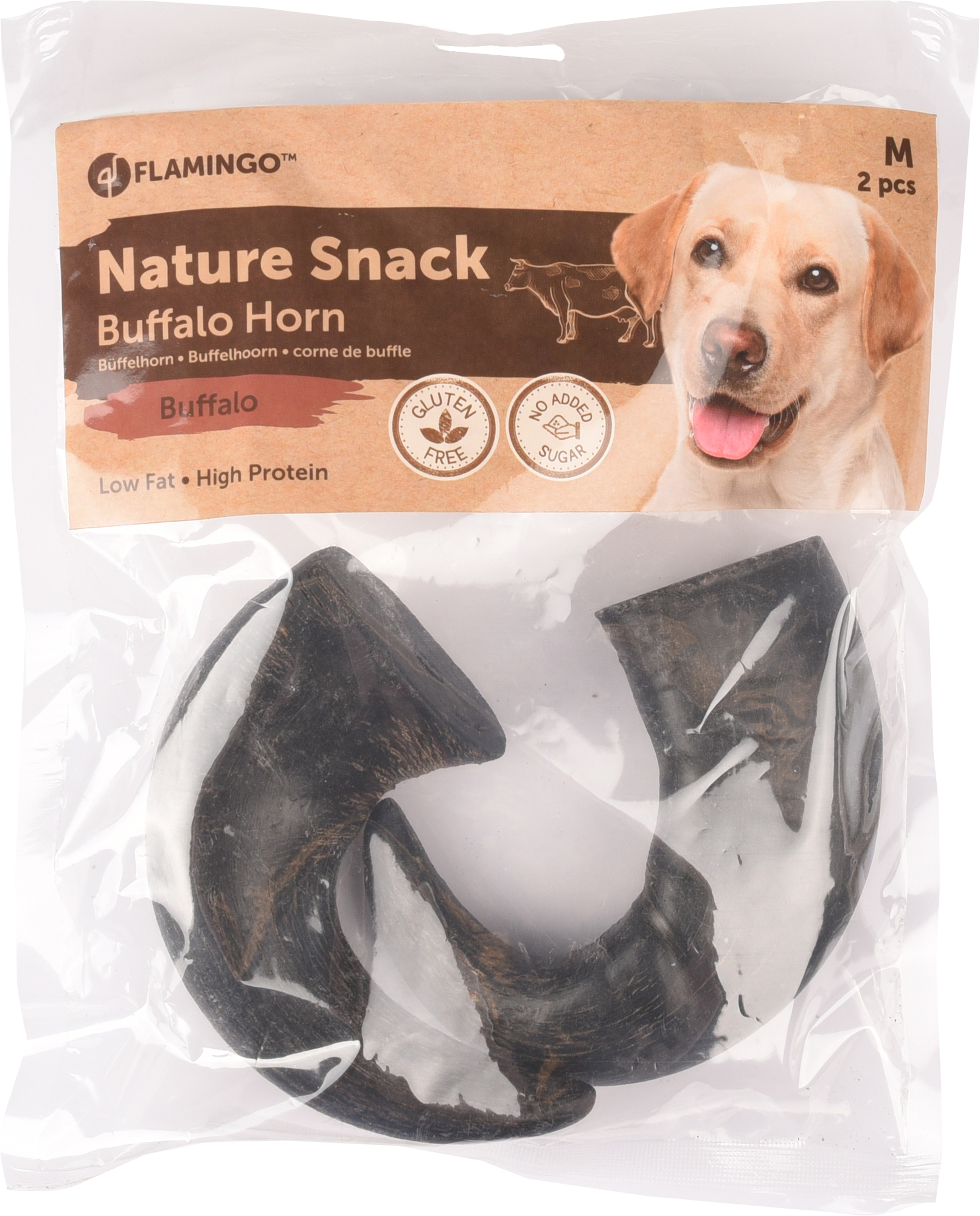 Buffalo horn 2024 dog treat