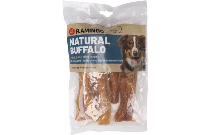 Flamingo Friandises Nature Bande de cou buffle