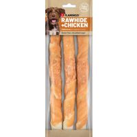 Flamingo Snacks R'Hide Stick  mit Huhn 25cm 80gr / 3 st 240gr