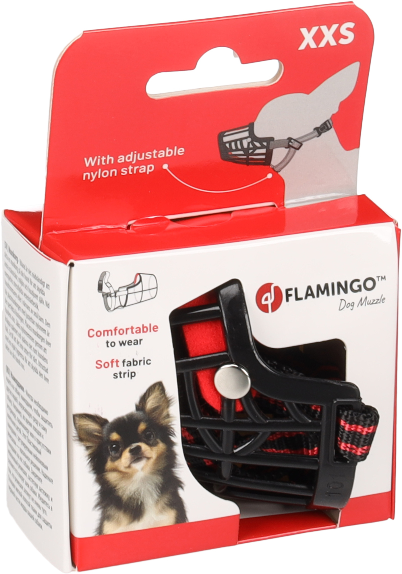 Flamingo Muzzle Silas Black