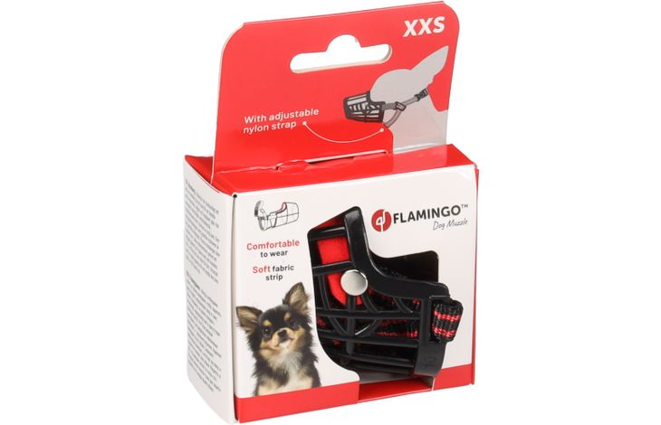 Flamingo Muzzle Silas Black