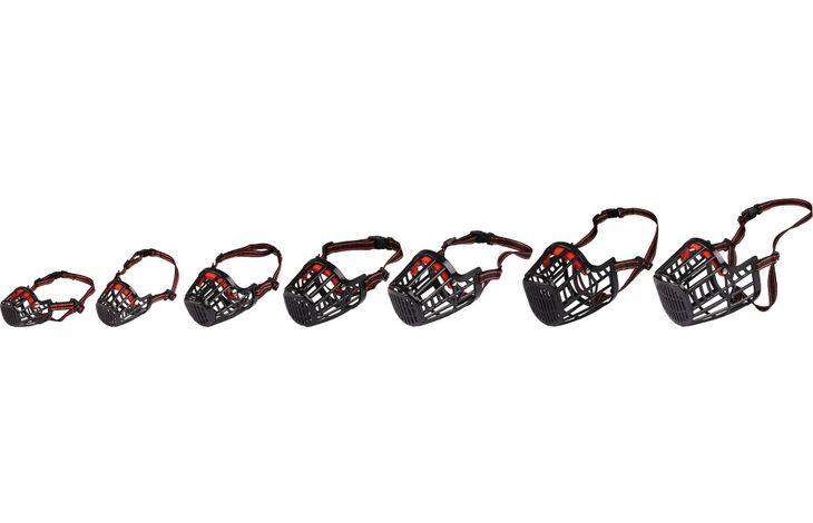 Nobleza Honden muilband - Zwart - Maat XS Nobleza Honden muilband - Zwart - Maat XS