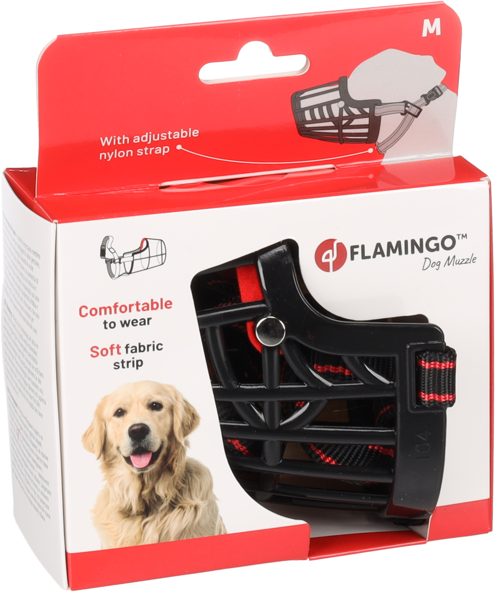 Flamingo Muzzle Silas Black
