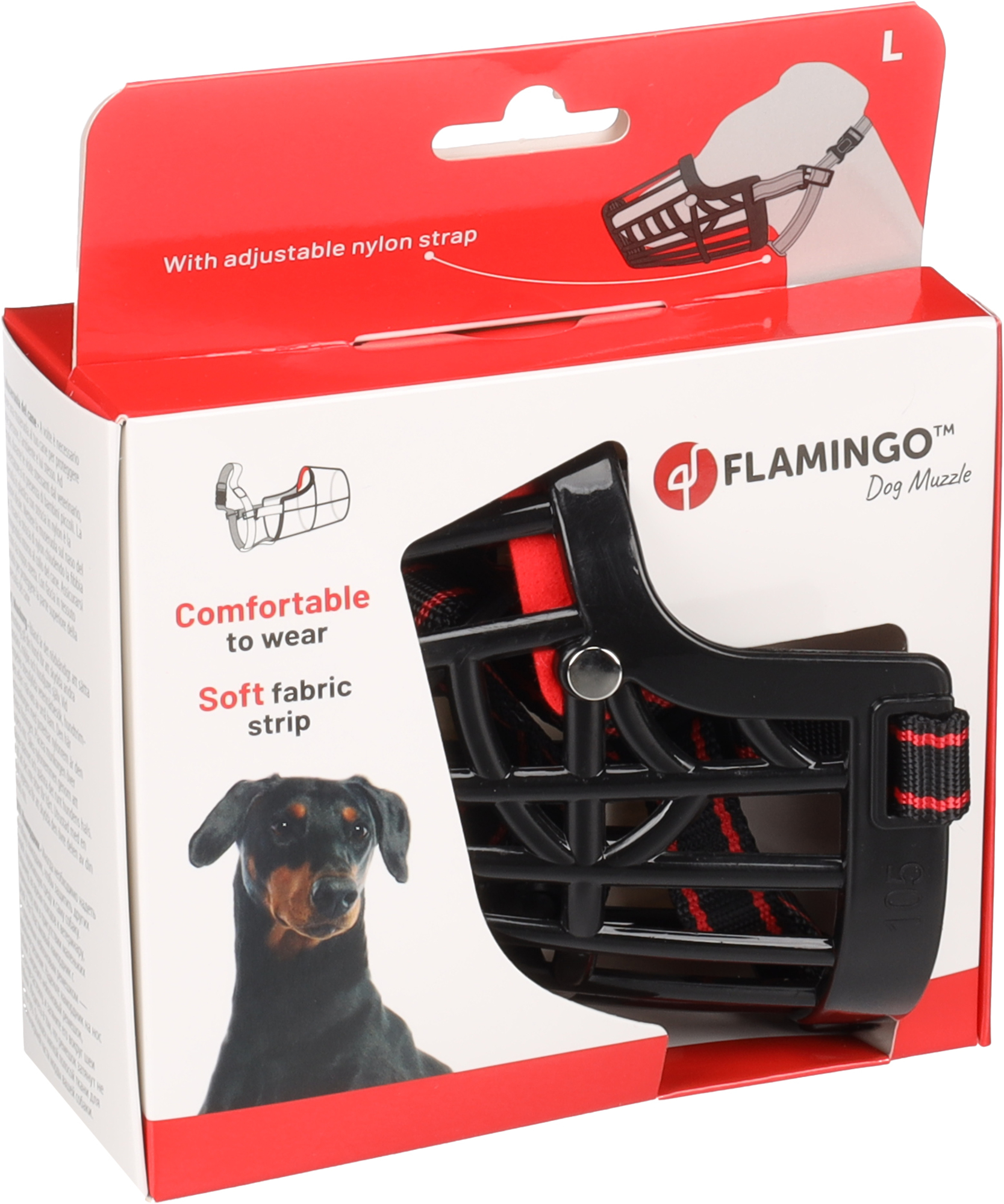 Flamingo Muzzle Silas Black