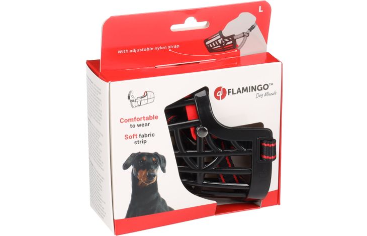 Flamingo Muzzle Silas Black