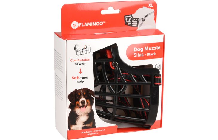 Flamingo Muzzle Silas Black