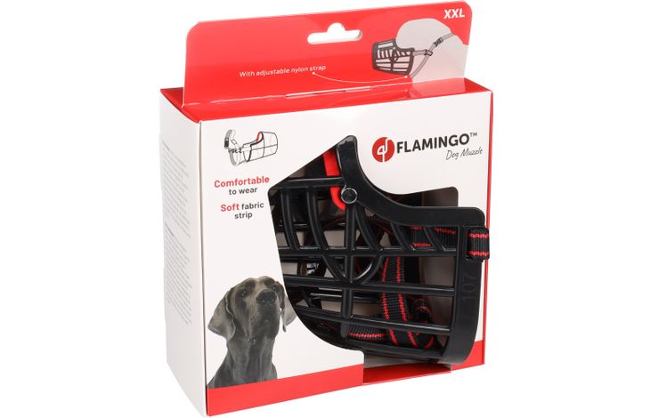 Flamingo Muzzle Silas Black