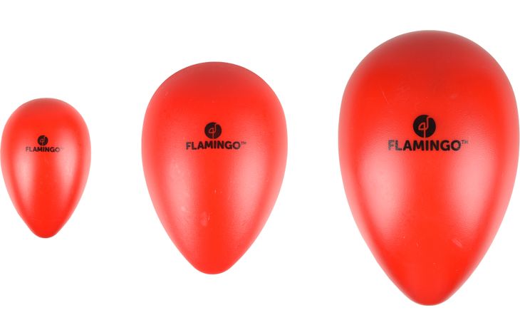 Flamingo Spielzeug Ovo Ei Rot Schwarz