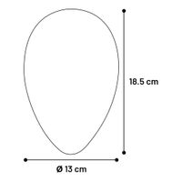 Flamingo Spielzeug Ovo Ei Rot