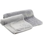 Blanket Pulso Rectangle Light grey