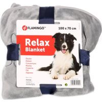 Flamingo Blanket Pulso Rectangle Light grey