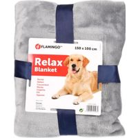 Flamingo Blanket Pulso Rectangle Light grey