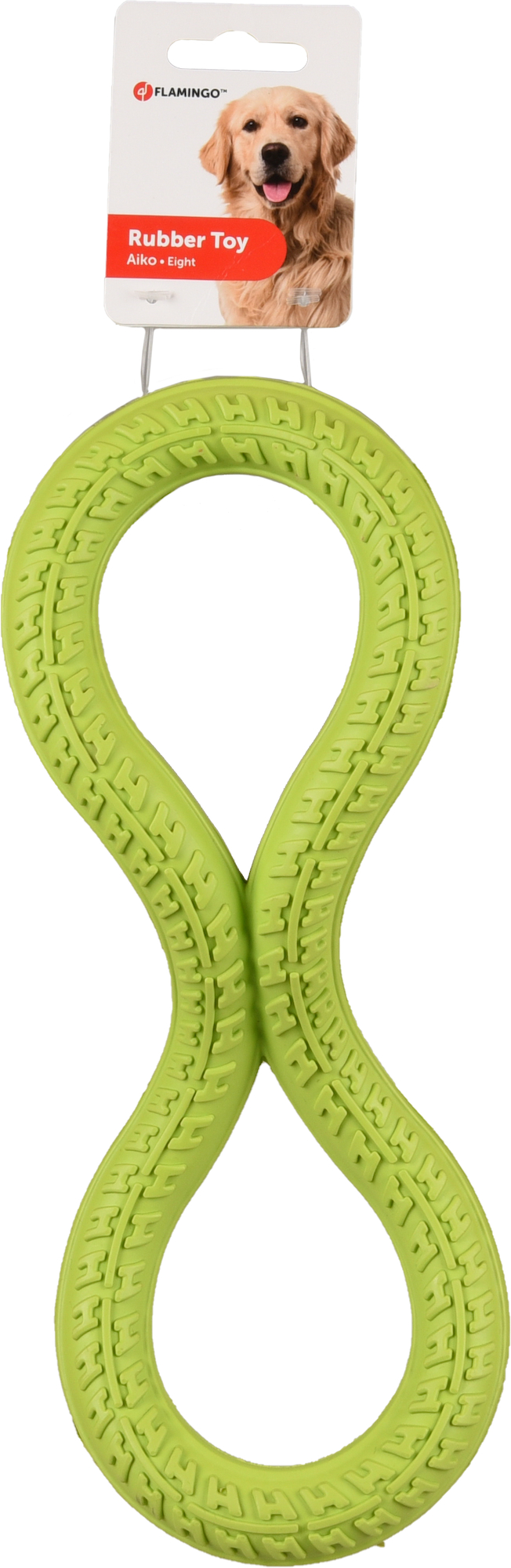Flamingo Toy Aiko 8-shape Lime green